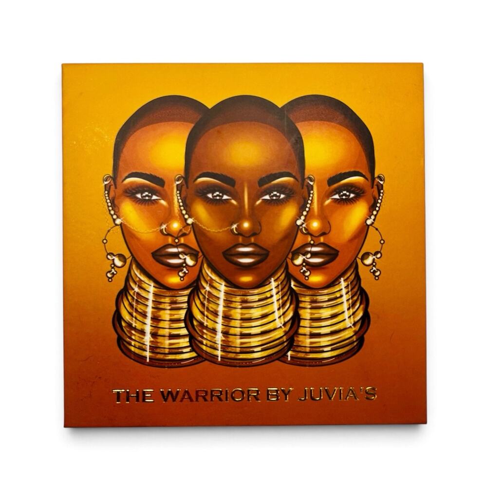 Juvia’s Place The Warrior Eyeshadow Palette 9 Shades Warm Gold Bronze
